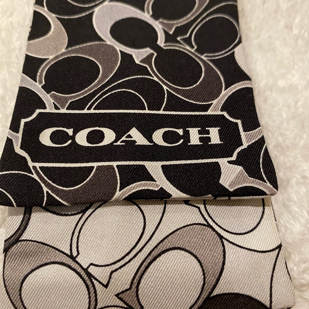 Coach Scarf/Ponytail holder